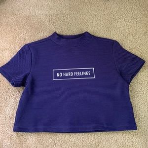 Cute Crop Top (NO HARD FEELINGS)